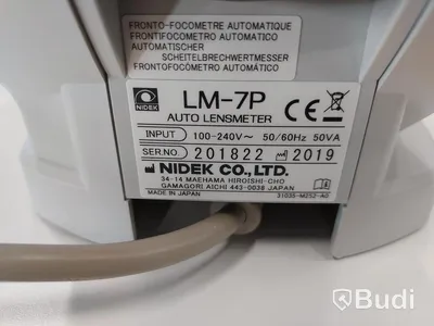 Linsmätare Nidek Lensmeter LM7P med tillbehör